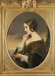 Retrato da Condessa Marie d&39;Agoult, 1843